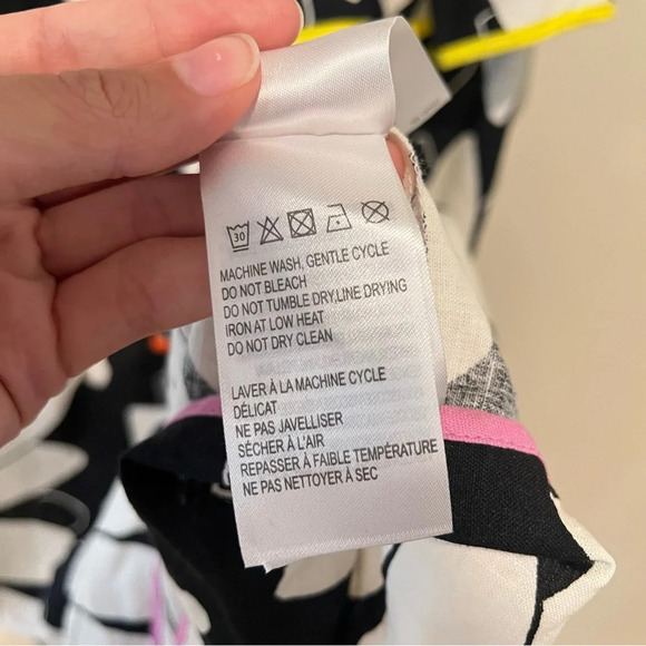 Farm Rio Cutout Tiered Tie Front Colorful Floral Tropical Boho Maxi Dress Large - Picture 7 of 9